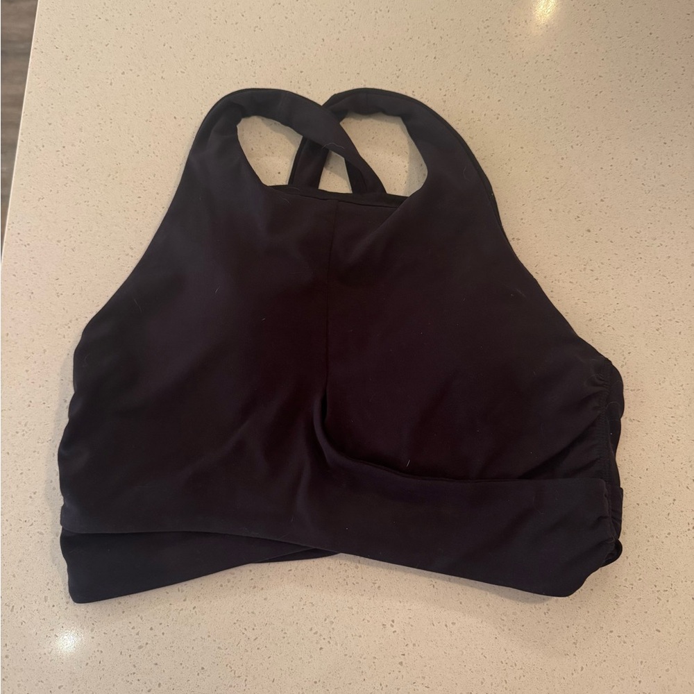 Lululemon Padded  Crop Shirt